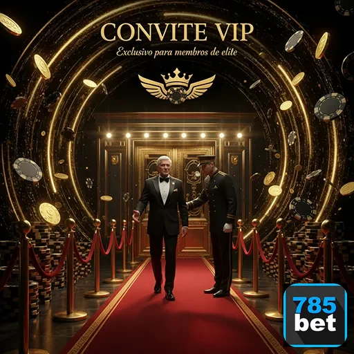 Convite VIP Elite da 785bet para experiências exclusivas e promoções especiais.